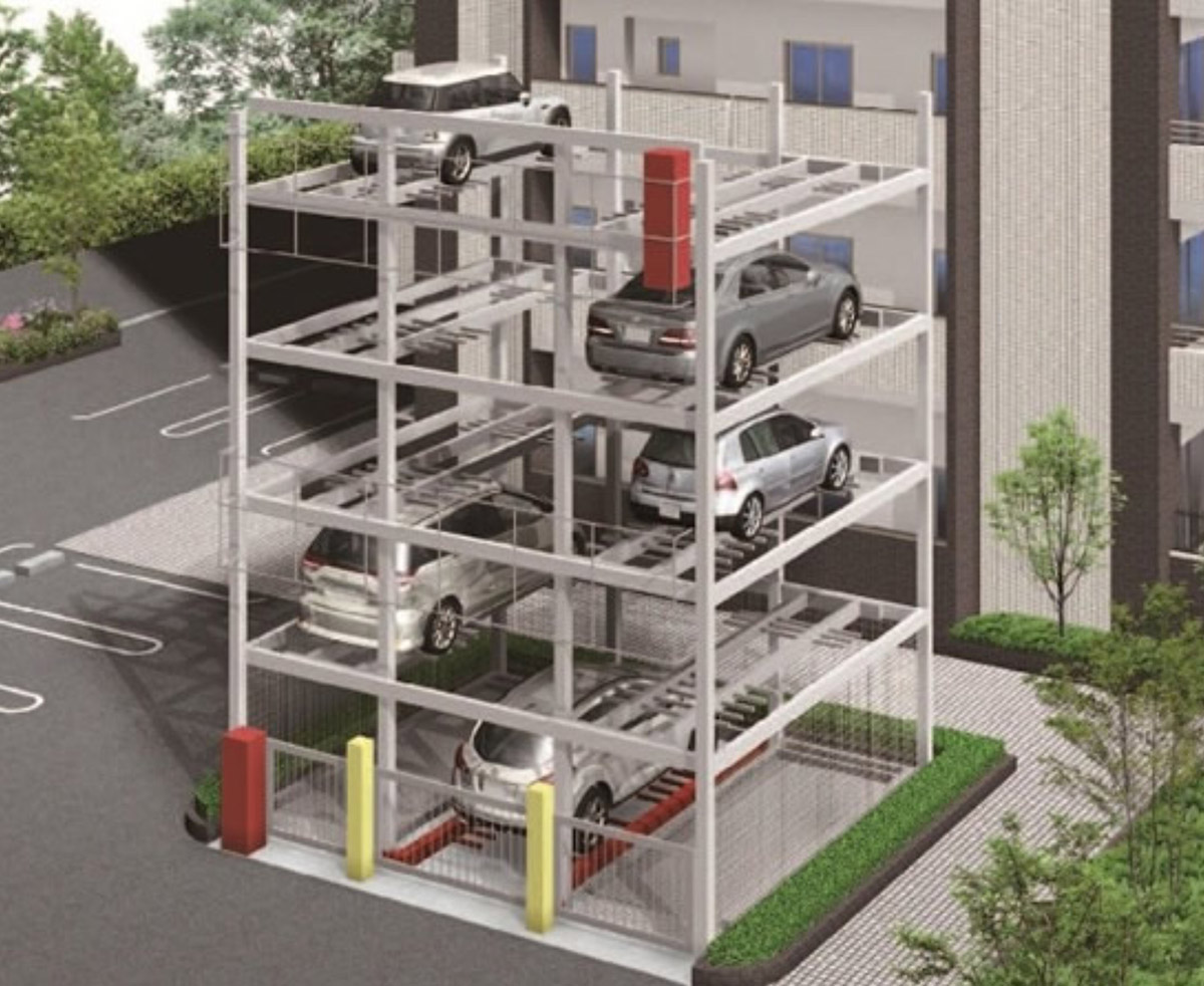 山西立体停车库梳齿交换升降横移自动停车